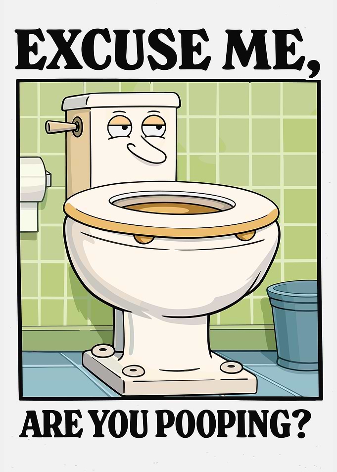 Talking Toilet Asks 'Are You Pooping?'