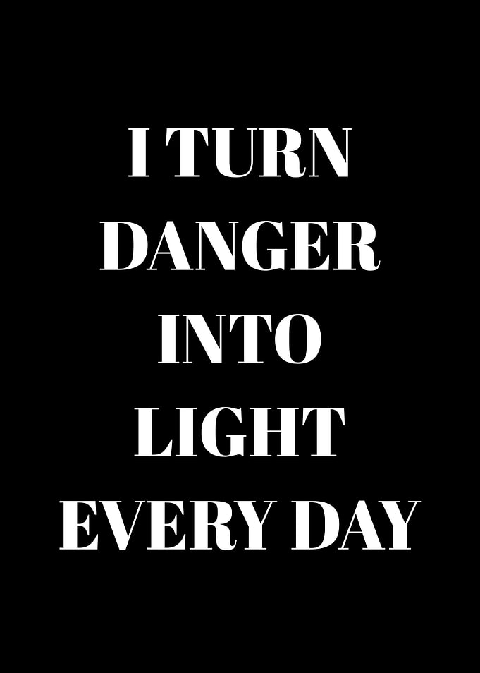 Inspirational Quote Text Art