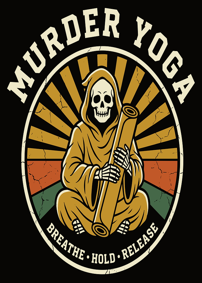 Grim Reaper Yoga Mat