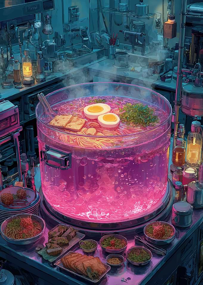 Futuristic Ramen Lab