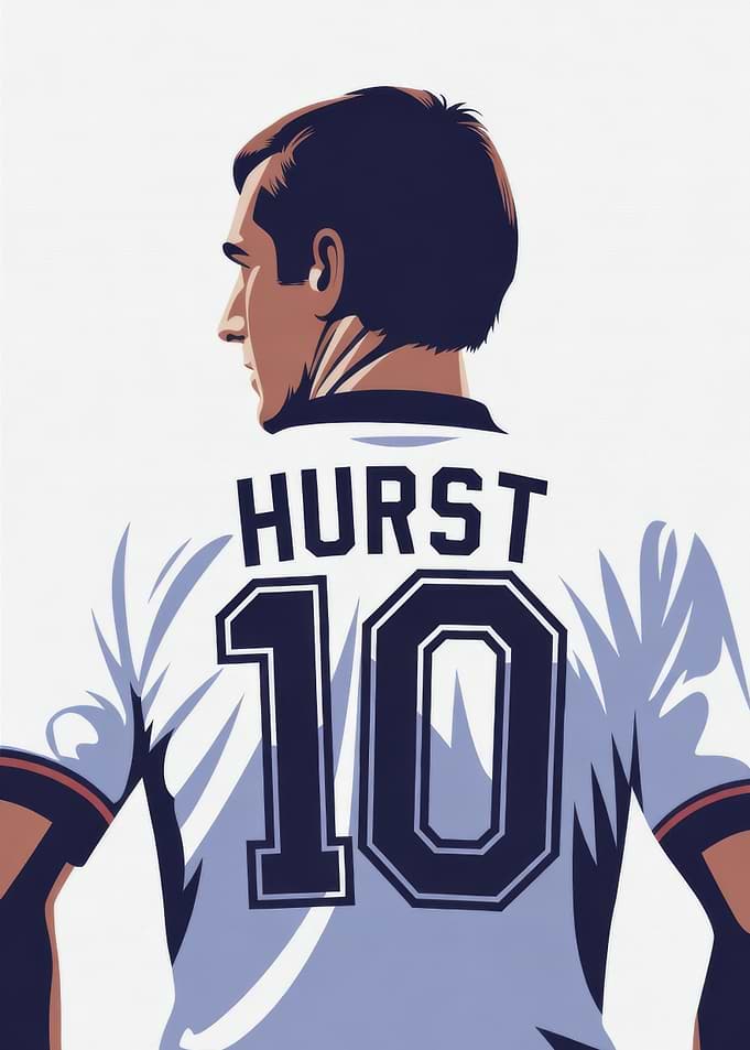 Geoff Hurst Football Jersey