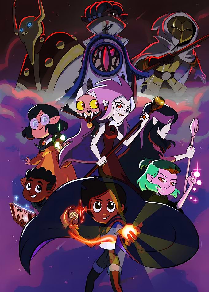The Owl House Characters Poster