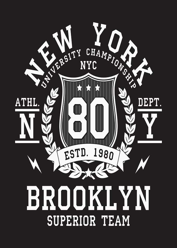 New York Brooklyn Athletic Dept. 80