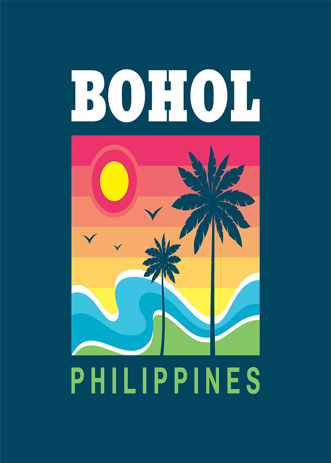 Bohol Philippines Tropical Sunset