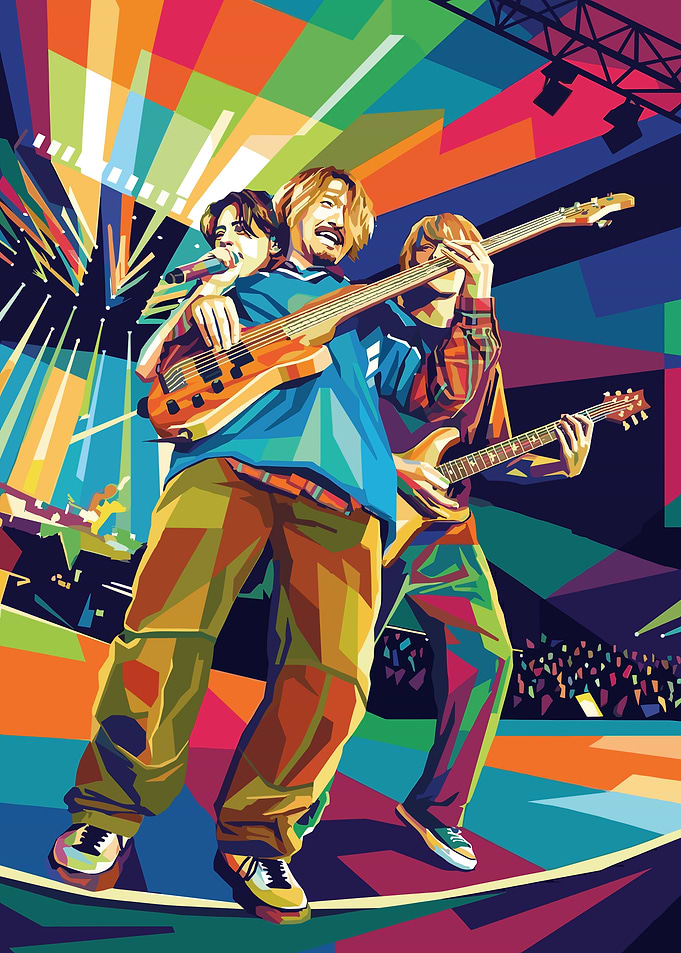 Band Performing on Stage