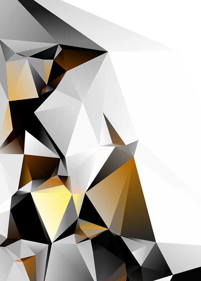 Abstract Geometric Polygonal Art