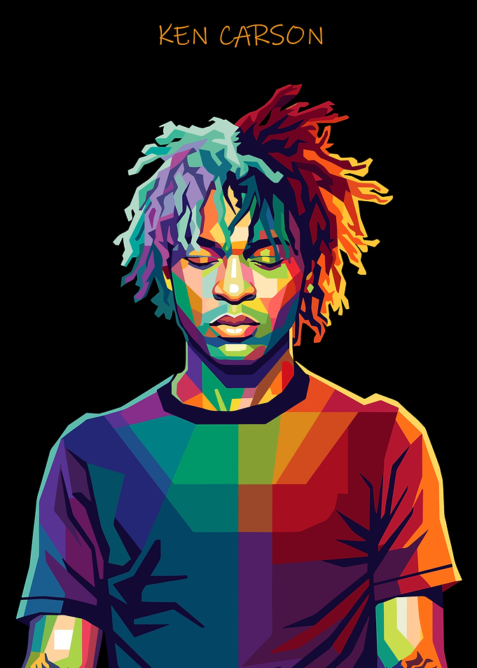 Ken Carson Pop Art Portrait