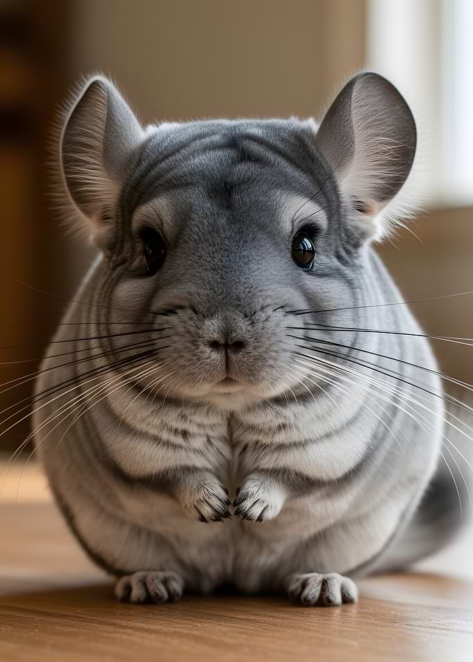 Close-up of a Chinchilla
