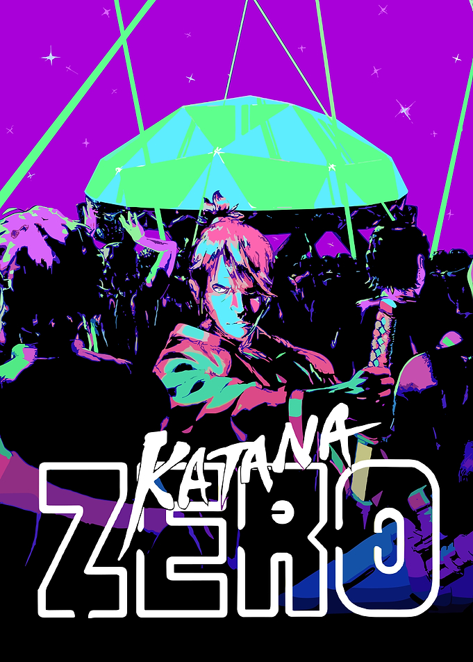 Katana Zero Game Poster