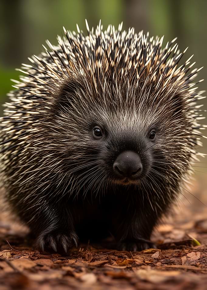 Close-up of a Porcupine