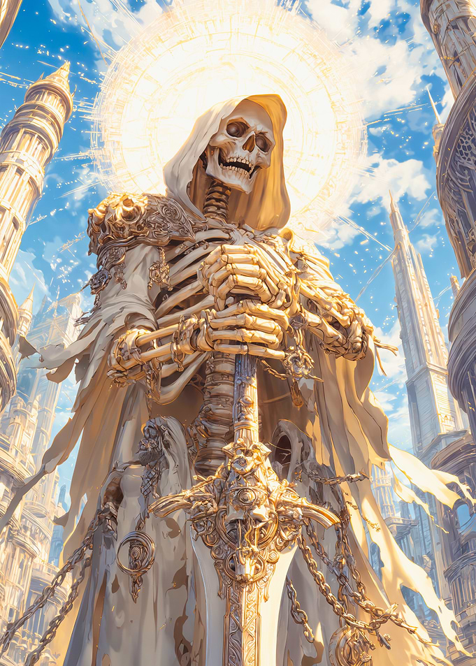 Celestial Skeleton Knight of the Light City