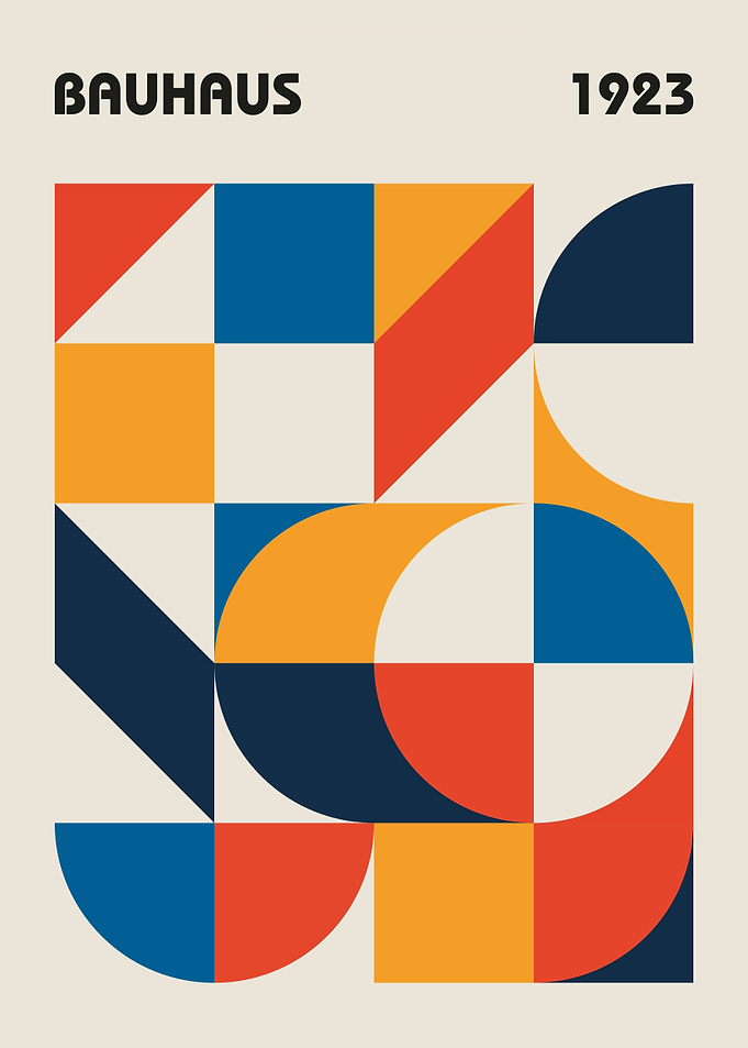 Bauhaus 1923 Geometric