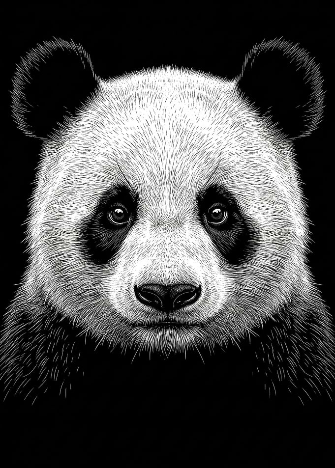 Panda Portrait