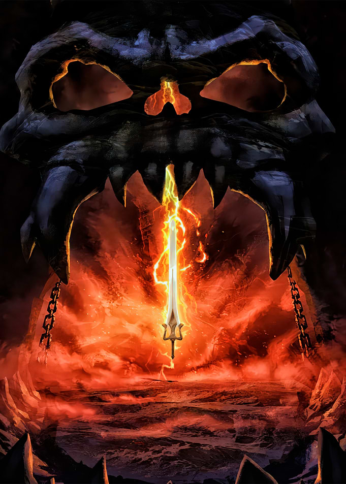 Skeletor's Castle and Sword of Power