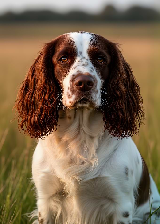 English Springer Spaniel in a Field