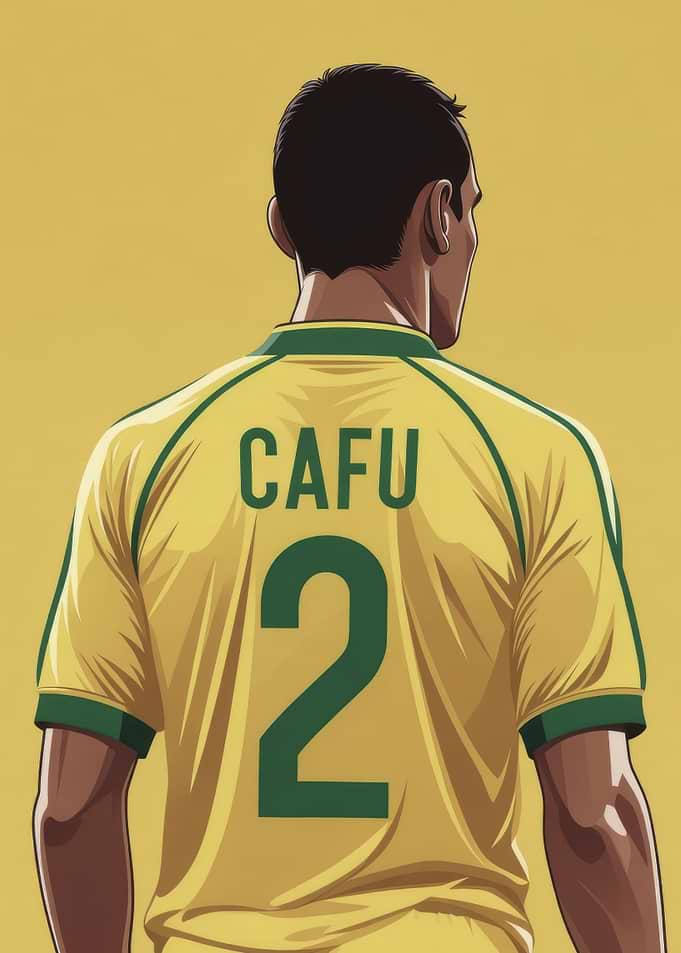 Cafu Brazil Soccer Jersey