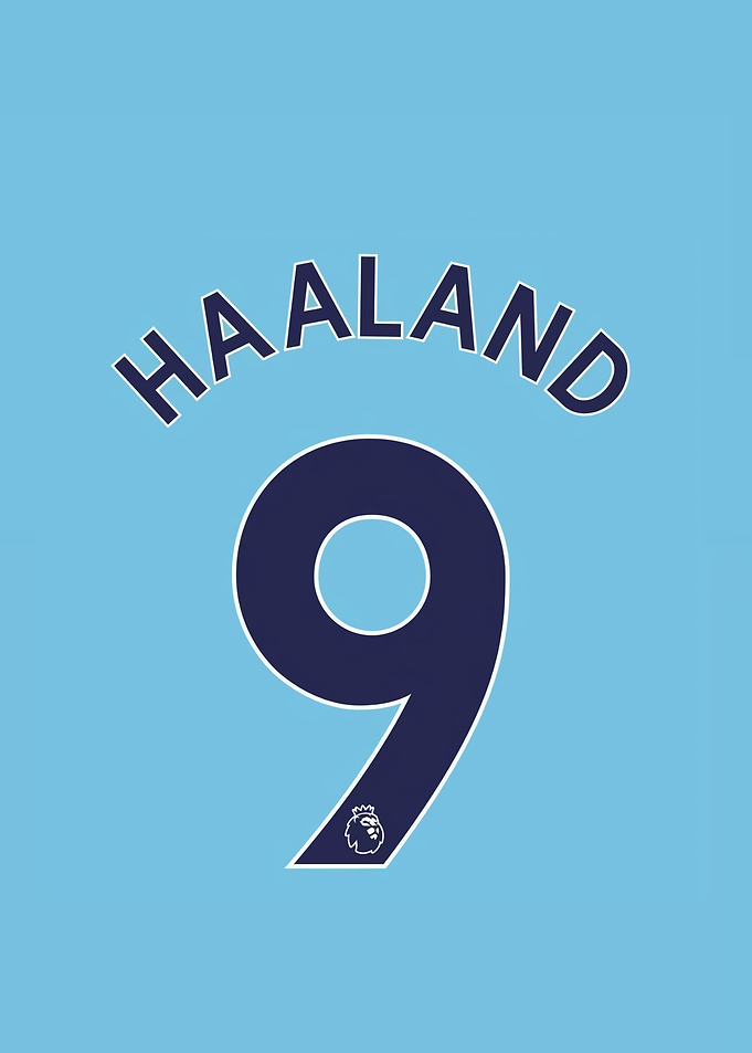 Haaland 9 Manchester City