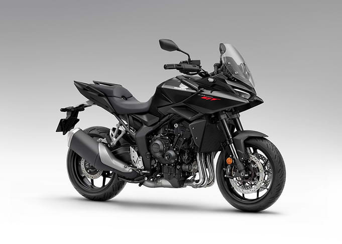Black Honda Motorcycle