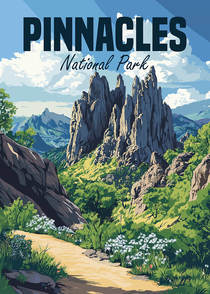 Pinnacles National Park Poster