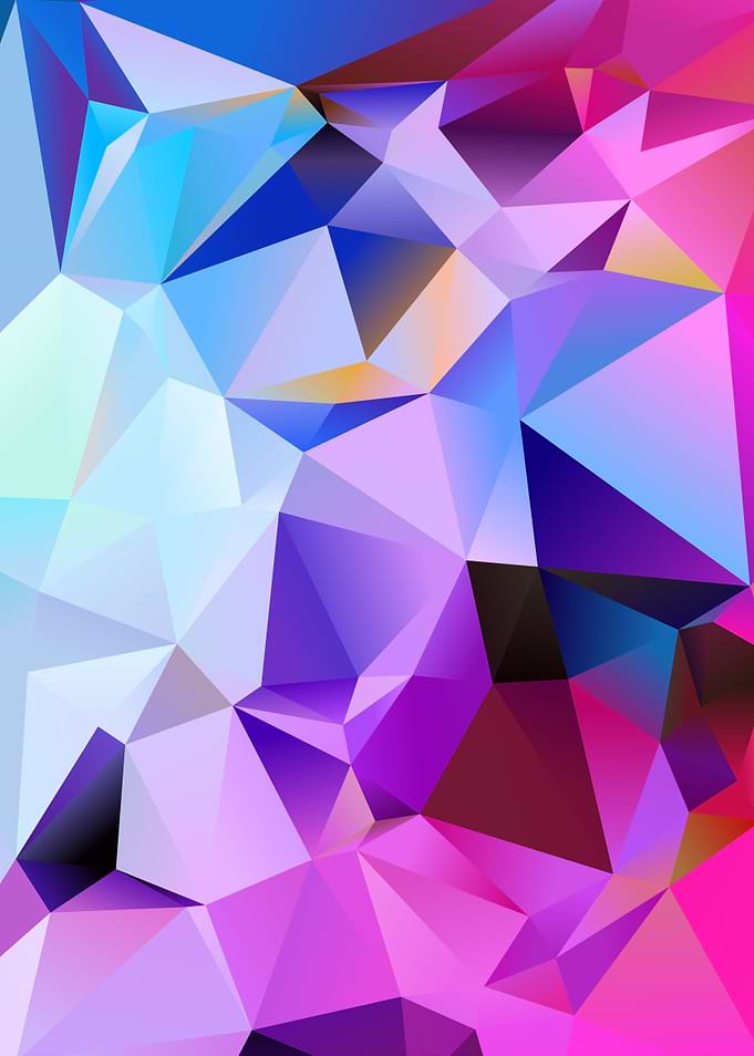 Abstract Geometric Gradient Background