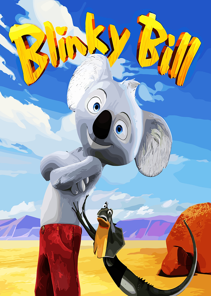 Blinky Bill and Lizard