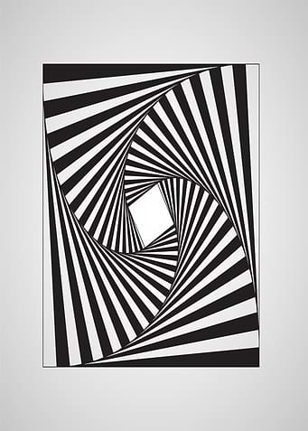 Optical Illusion Swirl Pattern