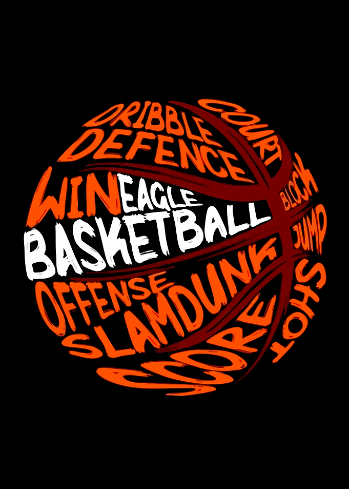 Basketball Word Art