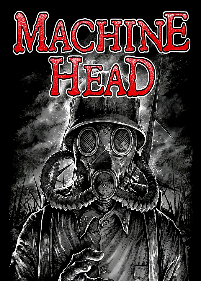 Machine Head Soldier with Gas Mask