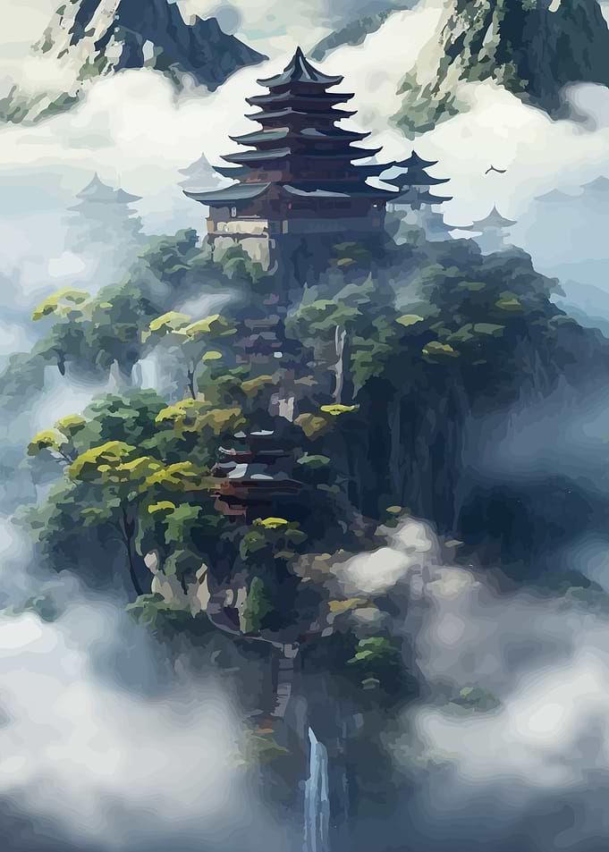 Misty Mountain Temple