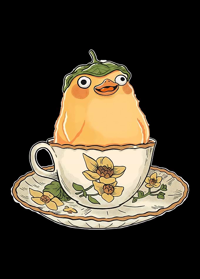 Cute Chick in a Teacup
