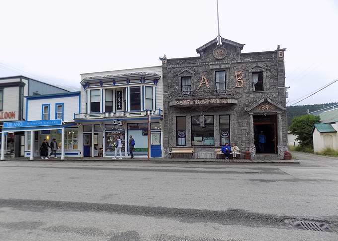 Historic Buildings on a Street