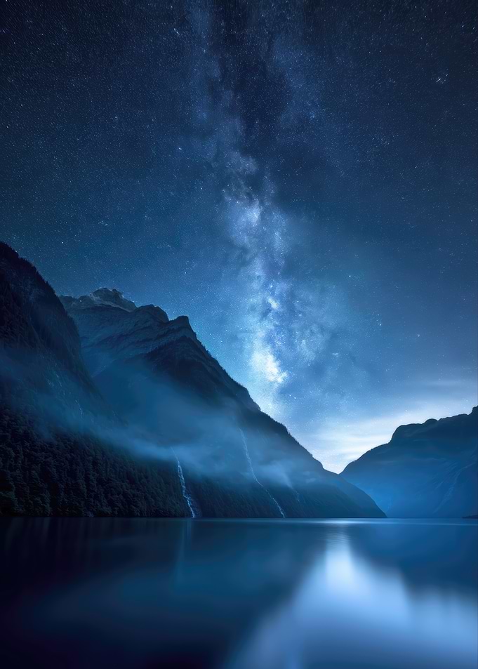 Milky Way Over Fiordland National Park