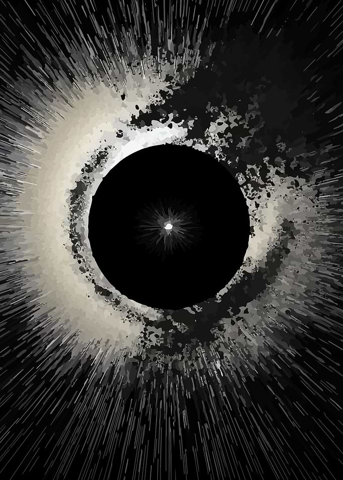 Abstract Solar Eclipse