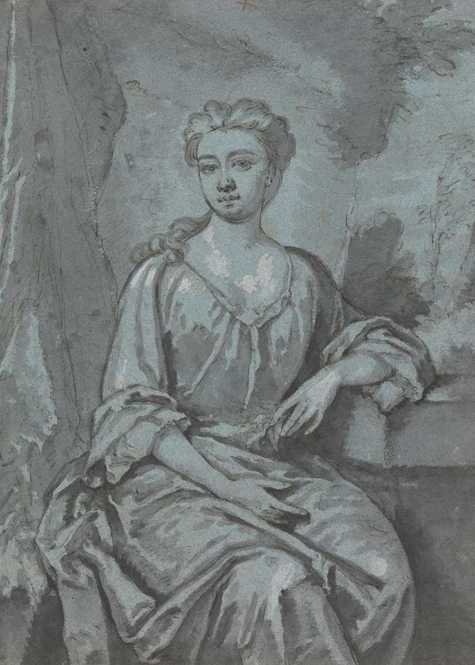 Portrait of a Woman in Period Dress