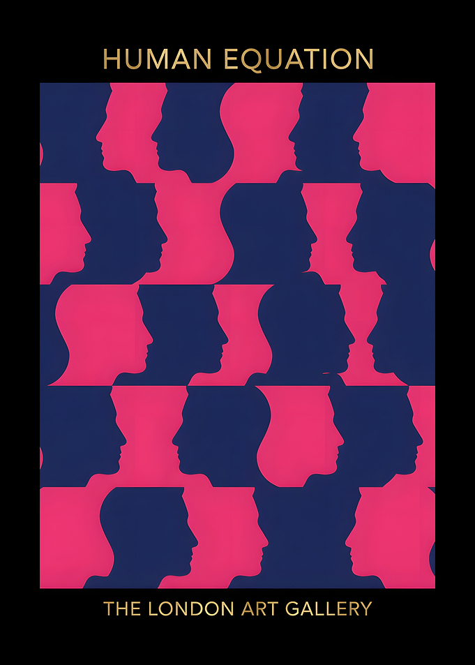 Human Equation Art Poster