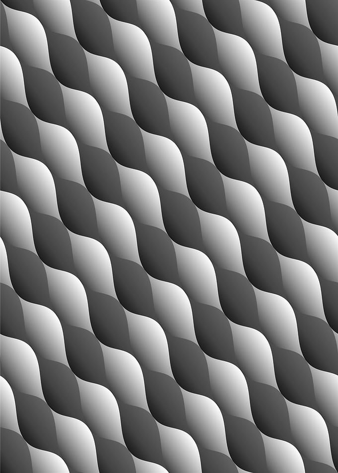 Abstract Wavy Pattern