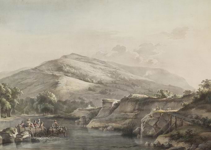 Pastoral Landscape with Horse-Drawn Cart