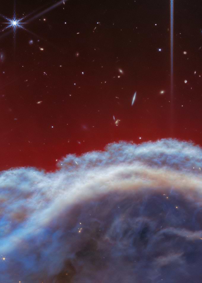 Cosmic Nebula and Galaxies