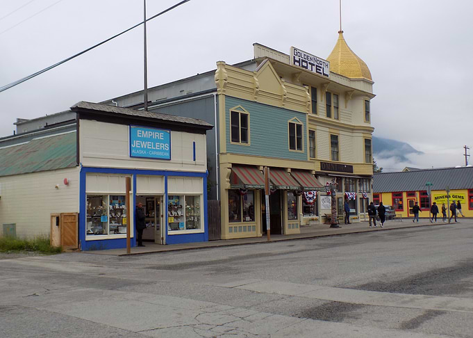 Historic Alaskan Street Scene