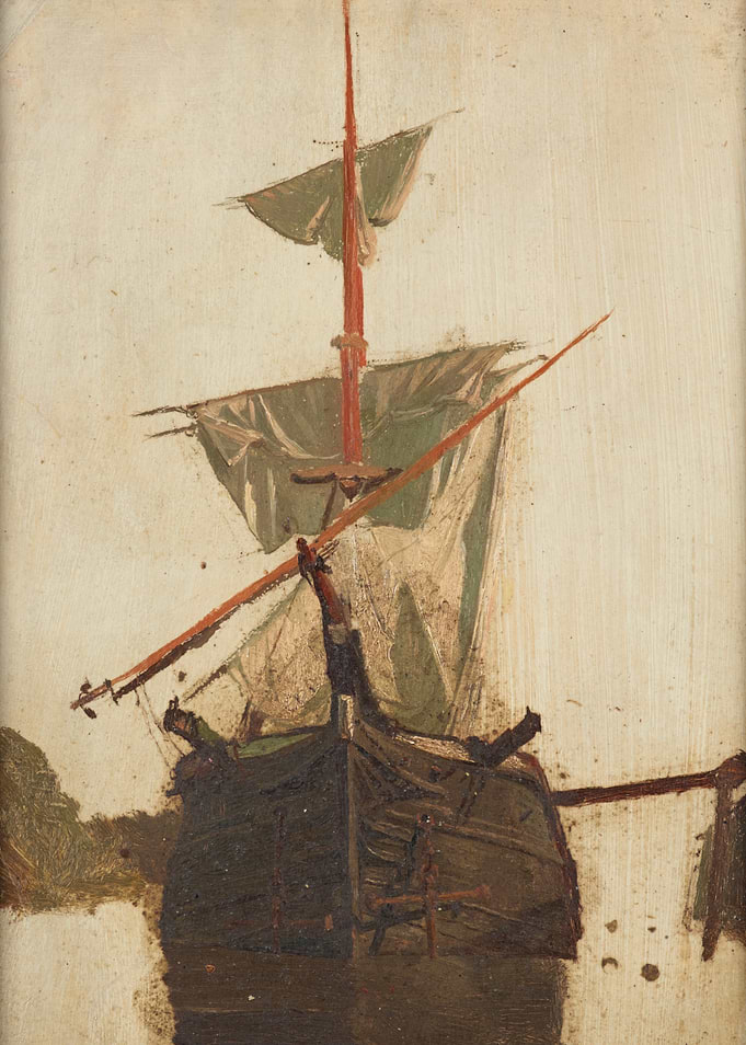 Painting of a Sailing Ship