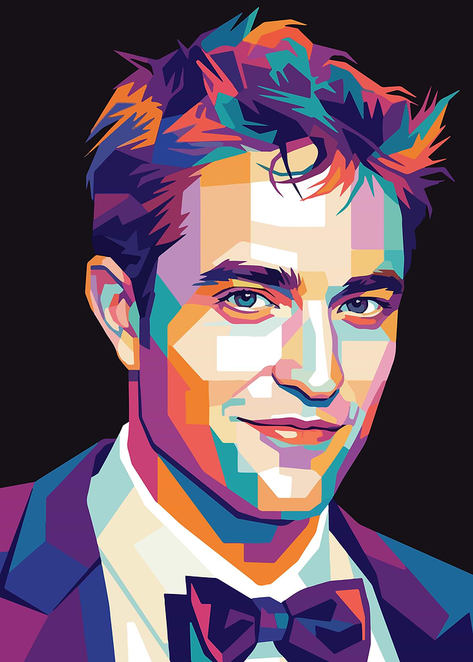 Robert Pattinson Pop Art Portrait