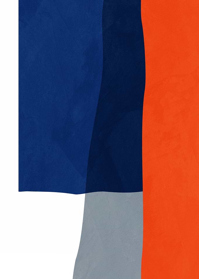 Abstract Geometric Color Blocks