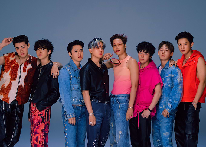 EXO Members in Stylish Outfits
