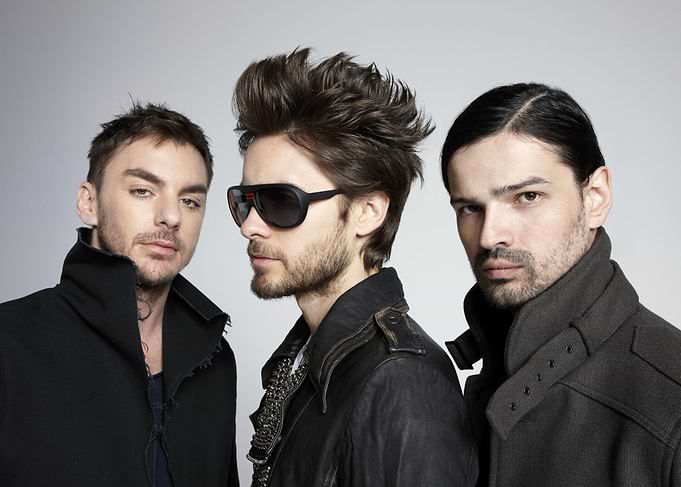 Three men posing for a fashion shoot