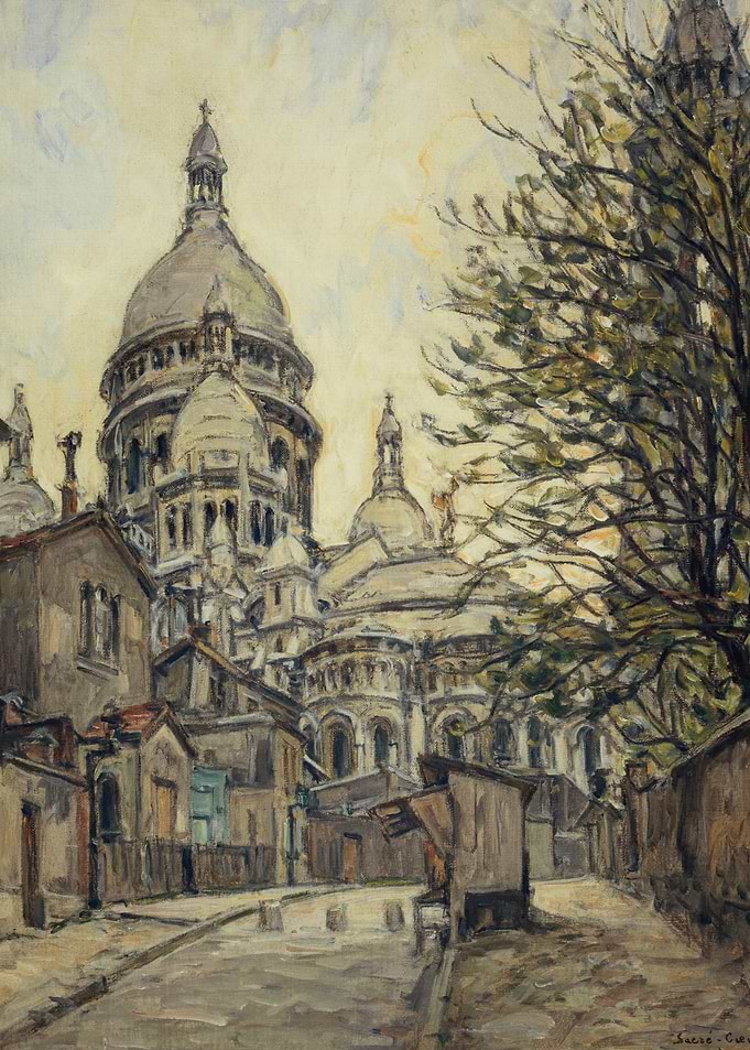 Sacré-Cœur Basilica in Montmartre