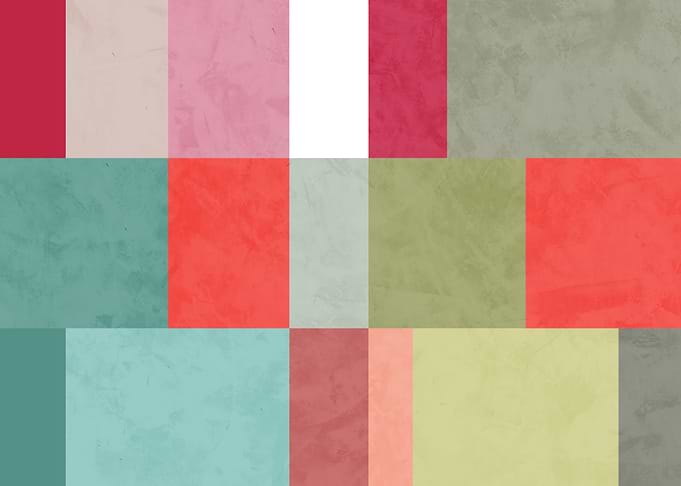 Color Swatches with Textured Backgrounds