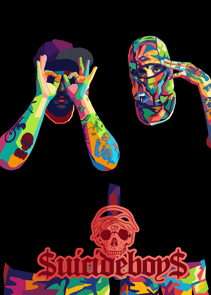 Suicideboys Pop Art Illustration