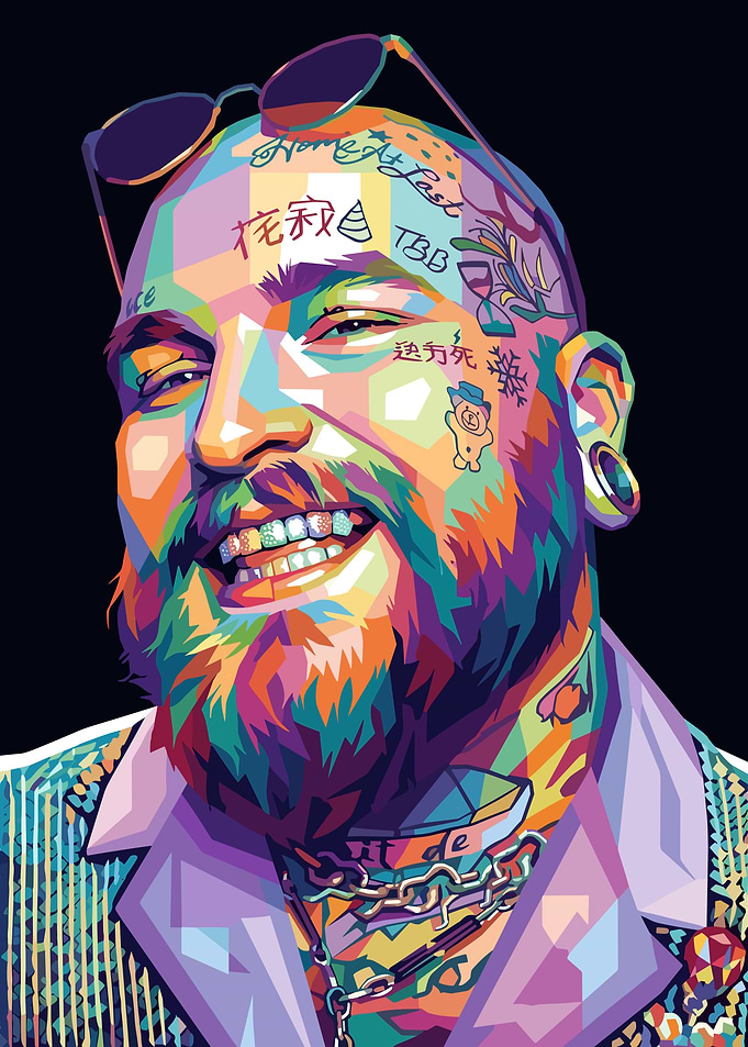Teddy Swims Wpap Art