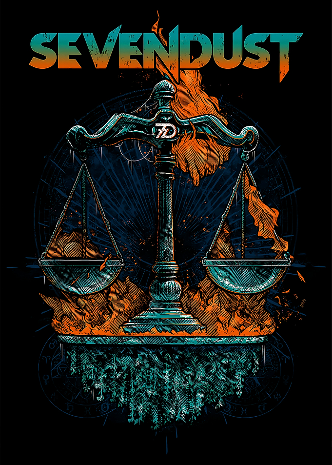 Seven Dust Scales of Justice Fire