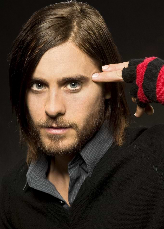 Jared Leto with Finger Gun Pose
